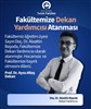 Tebrik- Dekan Yardımcısı Ataması