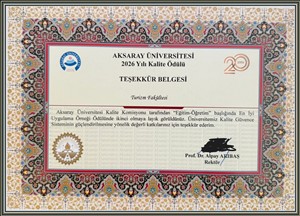 Fakülte Kalite Ödülleri