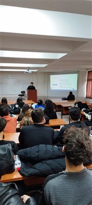 Dış İlişkiler Koordinatörlüğü Öğrencilerimize Erasmus Programlarını Tanıttı